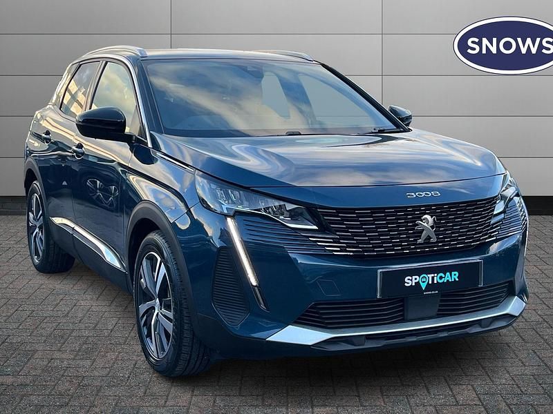 Blue Used 2024 Peugeot 3008 Allure SUV | £18,470 (Fair price) - Image 1/4