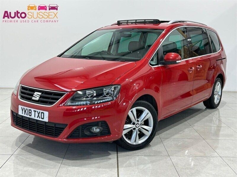 Red Used 2018 Seat Alhambra Ecomotive MPV | £11,495 (Good price) - Image 1/4