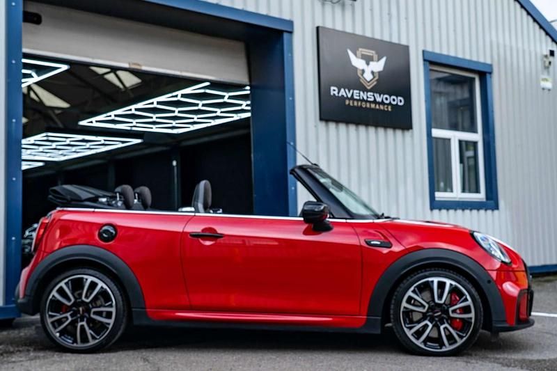 Used Mini John Cooper Works Cabriolet 2022 Red Cabriolet