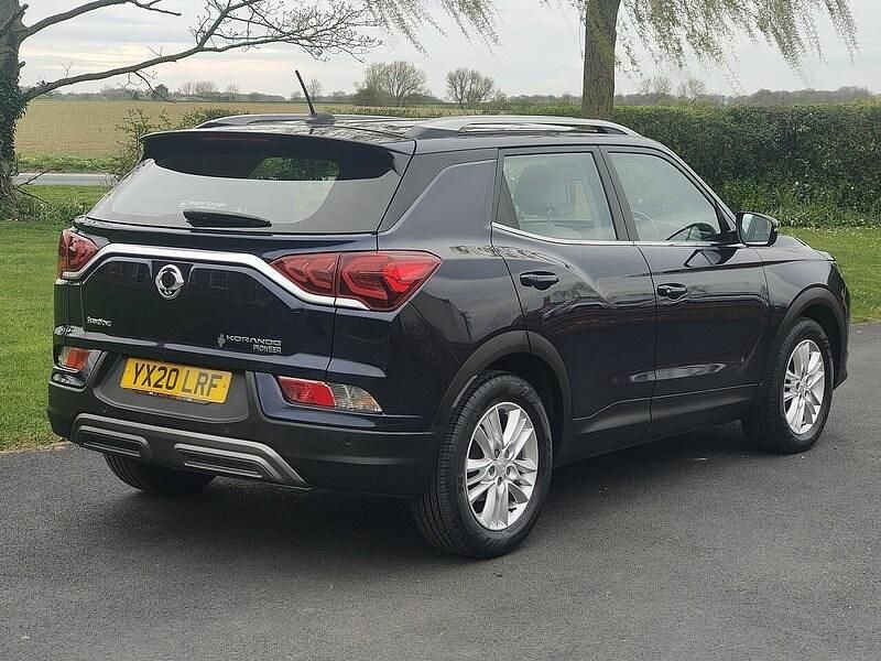 Used Ssangyong (KGM) Korando 136 HP (100 kW) 2020 Blue Estate