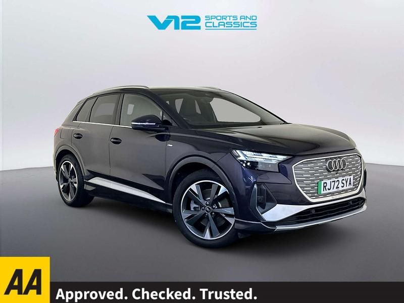 Used Audi Q4 e-tron S-Line 150 kW (204 HP) 2022 Purple SUV