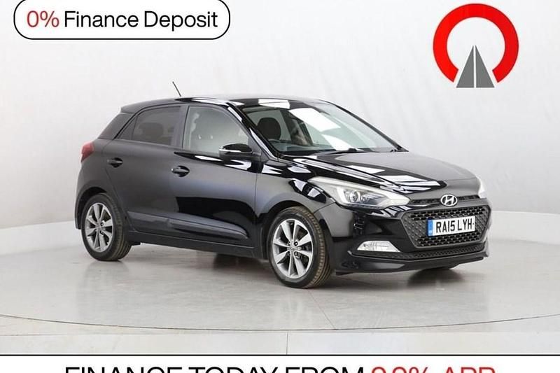 Used Hyundai i20 Premium 100 HP (73 kW) 2015 Black Hatchback