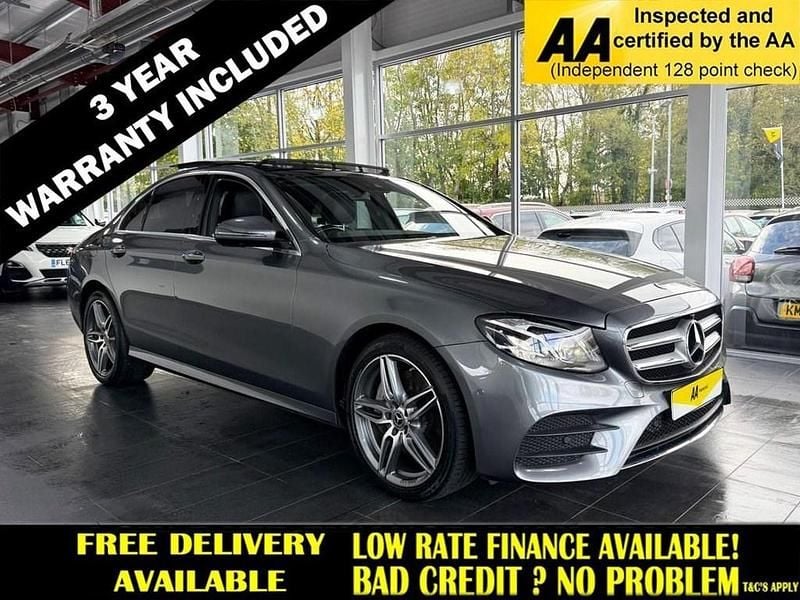 Grey Used 2019 Mercedes E400 AMG Line Premium Plus Sedan | £27,000 (Fair price) - Image 1/2
