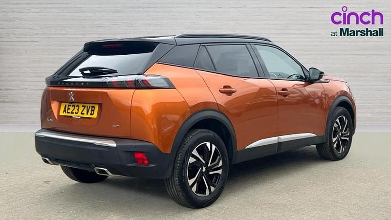 Second-hand Peugeot 2008 GTi 131 CP (96 kW) 2023 Portocaliu SUV