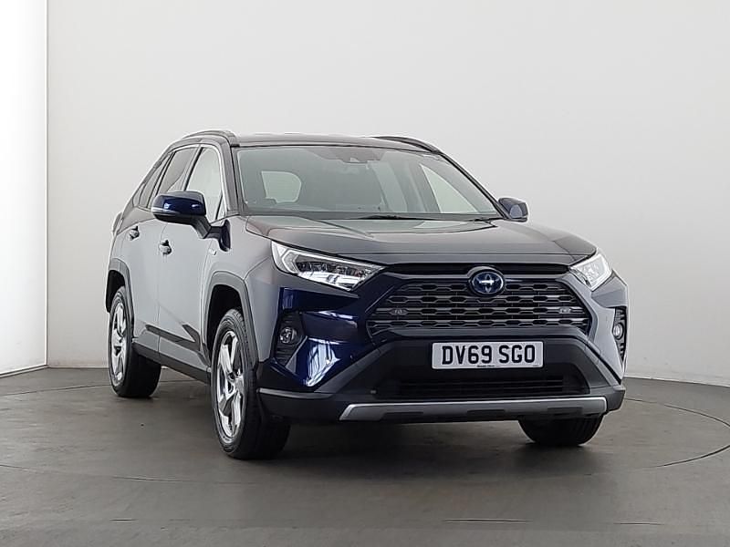Blue Used 2020 Toyota RAV4 Hybrid Design SUV | £23,498 (Good price) - Image 1/4