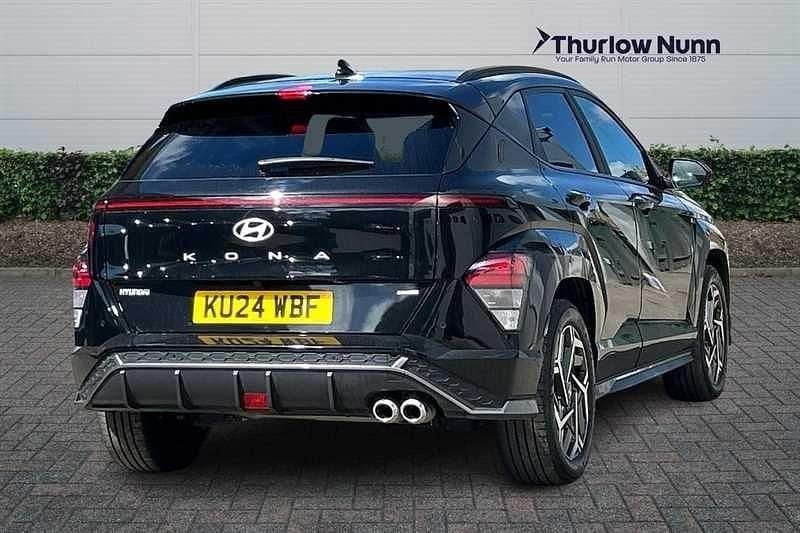 Second-hand Hyundai Kona N Line 141 CP (103 kW) 2024 Negru SUV