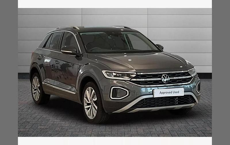 Grey Used 2022 VW T-Roc Style SUV | £25,495 (Fair price) - Image 1/4