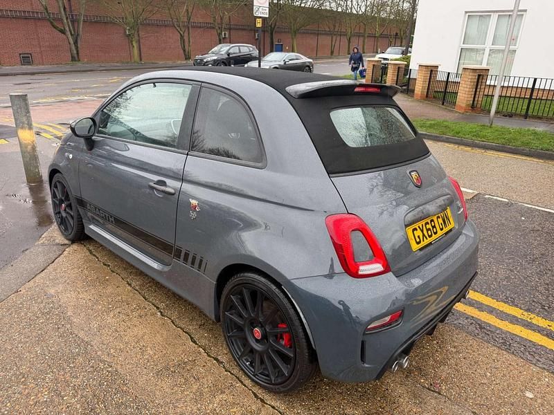 Used Abarth 595C Competizione 2018 Grey Cabriolet