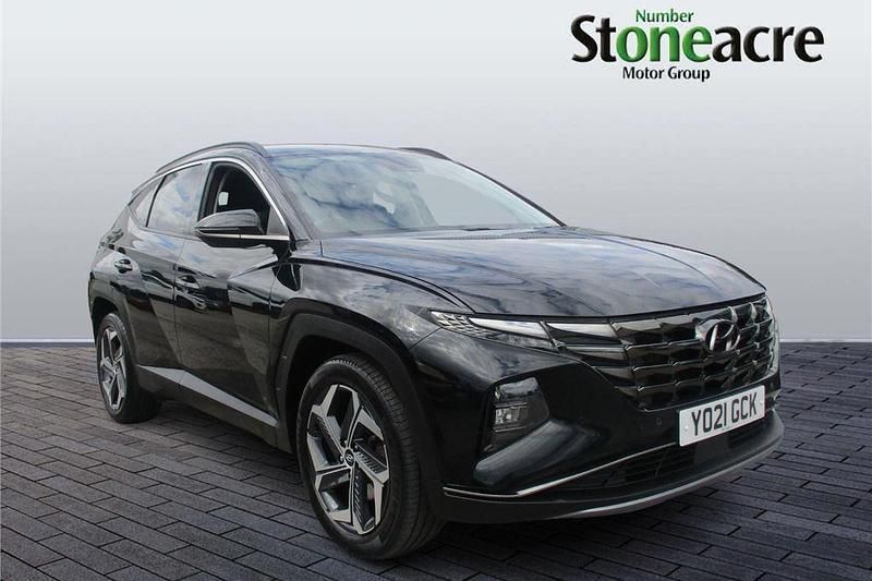 Black Used 2021 Hyundai Tucson Premium SUV | £19,695 (Good price) - Image 1/4