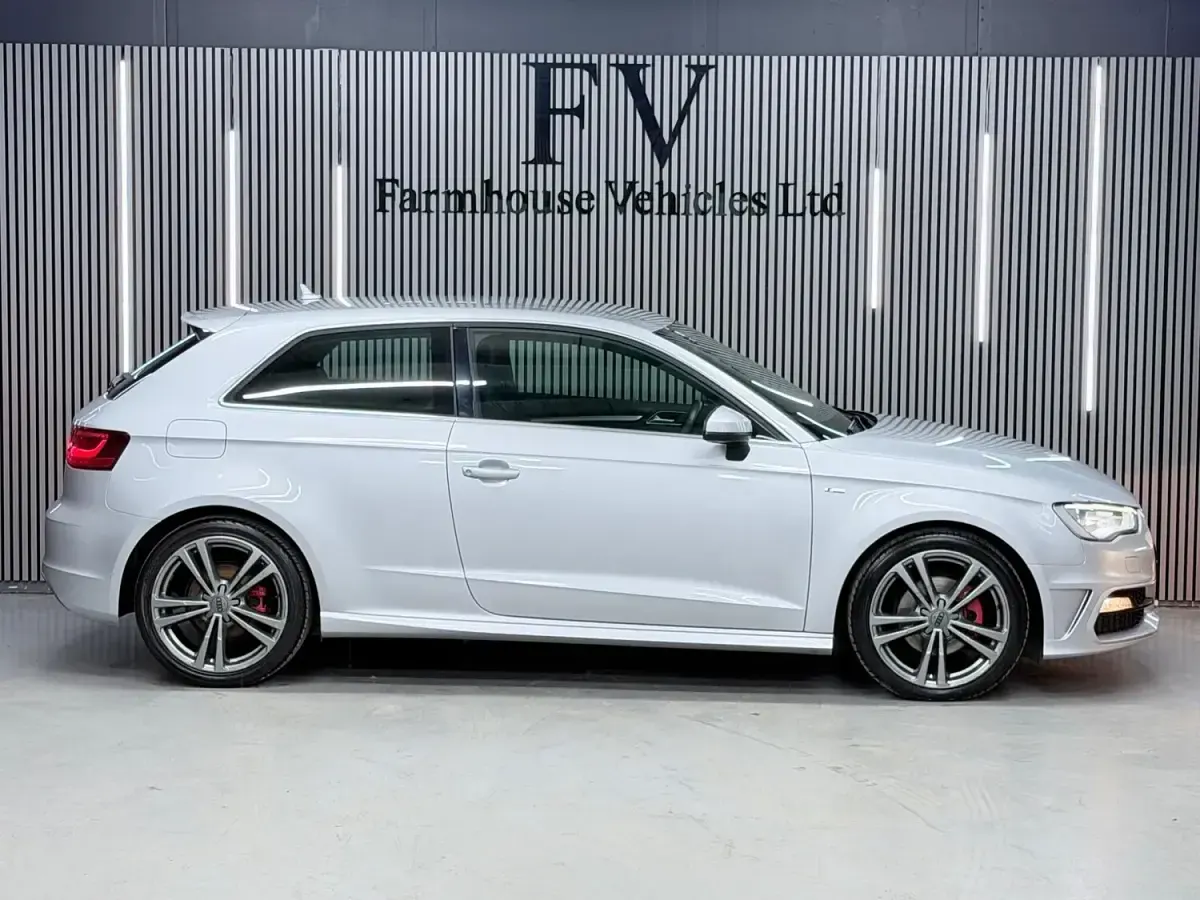 Used Audi A3 S-Line 2014 Silver Hatchback