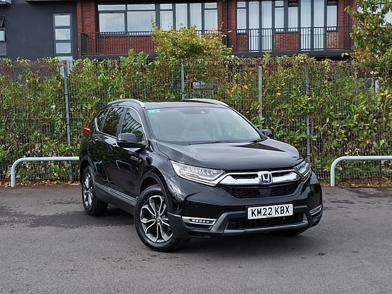 Black Used 2022 Honda CR-V Hybrid SUV | £28,298 (A bit pricey) - Image 1/4