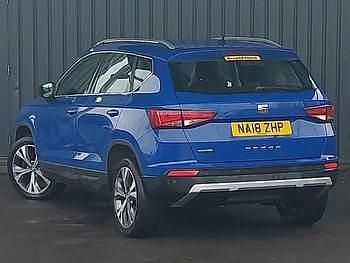 Used Seat Ateca Ecomotive 115 HP (84 kW) 2018 Blue SUV