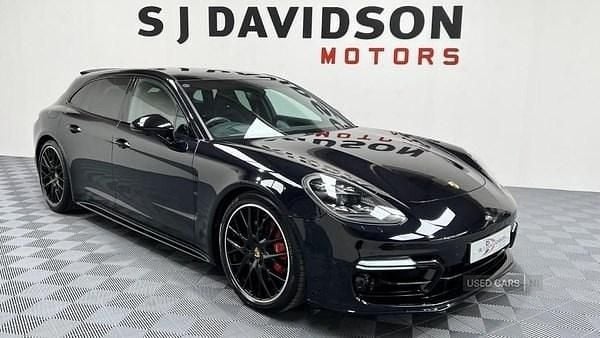 Black Used 2019 Porsche Panamera Turbo Sedan | £65,995 - Image 1/4