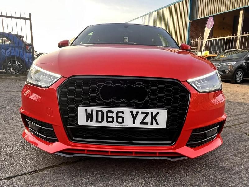 Used Audi A1 Sportback Black Edition 150 HP (110 kW) 2016 Red Hatchback