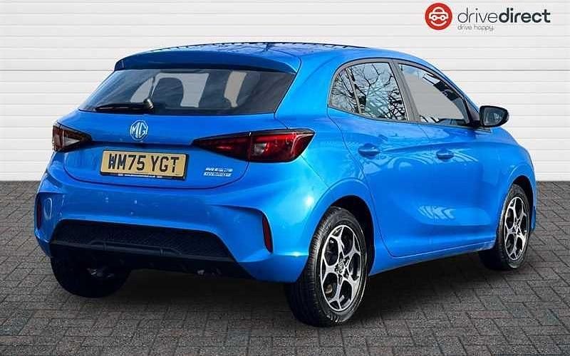 New MG MG3 SE 194 HP (142 kW) 2025 Blue Hatchback