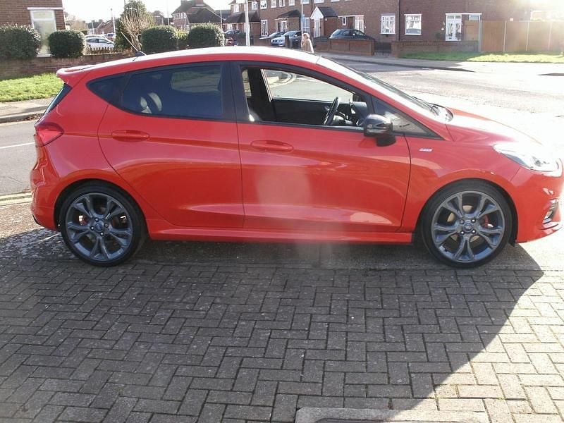 Used Ford Fiesta ST-Line X 2018 Red Hatchback