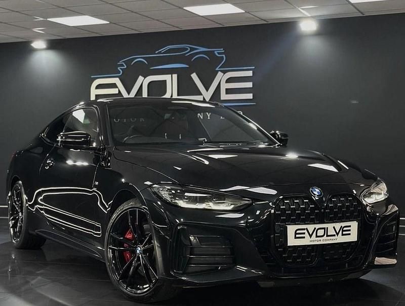 Black Used 2022 BMW M440 M Sport Sedan | £31,495 (Fair price) - Image 1/4