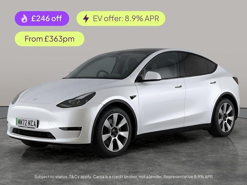 White Used 2022 Tesla Model Y Long Range AWD SUV | £22,985 (Fair price) - Image 1/2