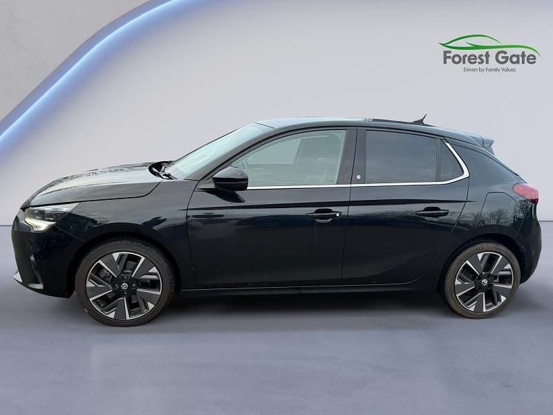 Used Vauxhall Corsa-e Elite 100 kW (136 HP) 2021 Black Hatchback