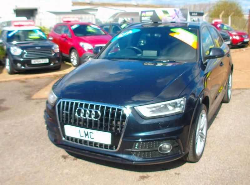 Used Audi Q3 S-line plus 177 HP (130 kW) 2014 Blue SUV