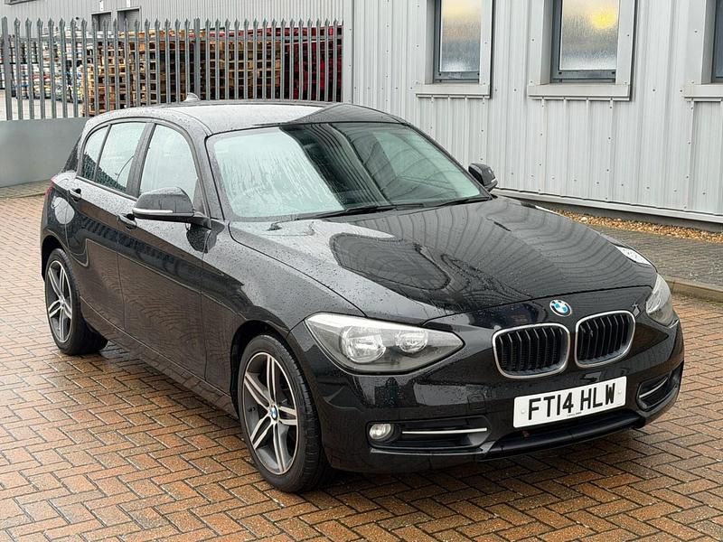 Black Used 2014 BMW 116 Sport Line Hatchback | £3,950 (Good price) - Image 1/4
