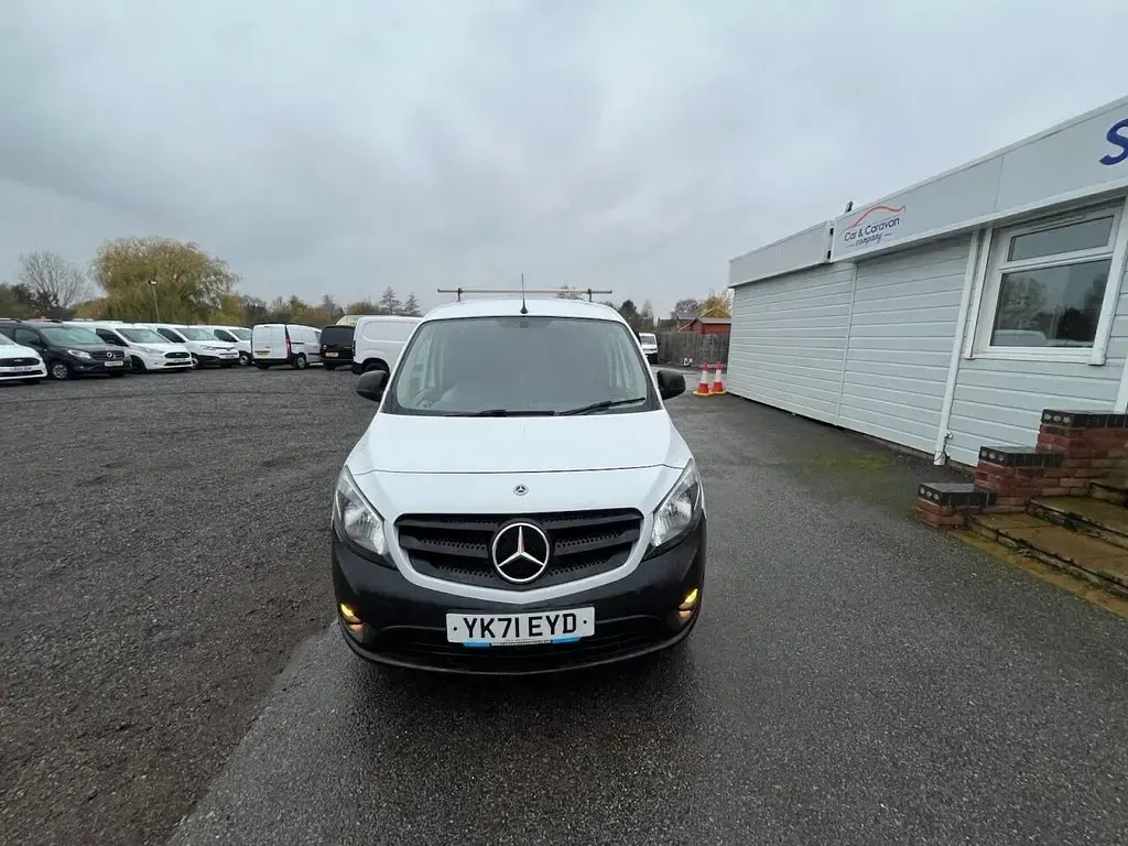 Used Mercedes Citan 109 94 HP (69 kW) 2021 White MPV