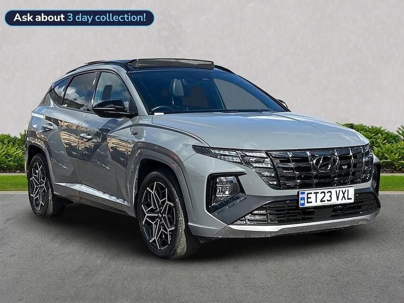 Grey Used 2023 Hyundai Tucson N Line SUV | £26,299 (A bit pricey) - Image 1/4