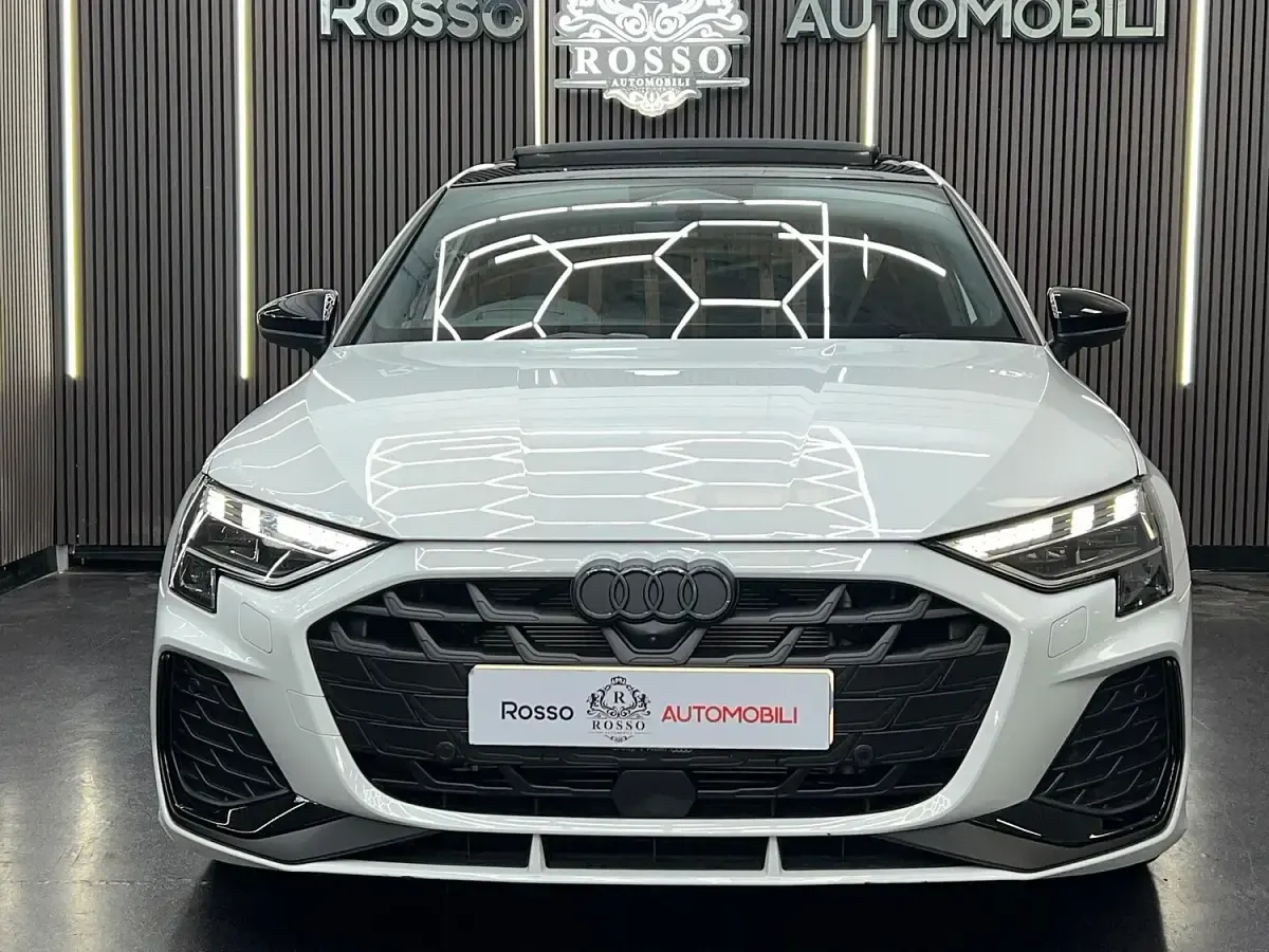 Used Audi A3 Black Edition 2025 White Sedan
