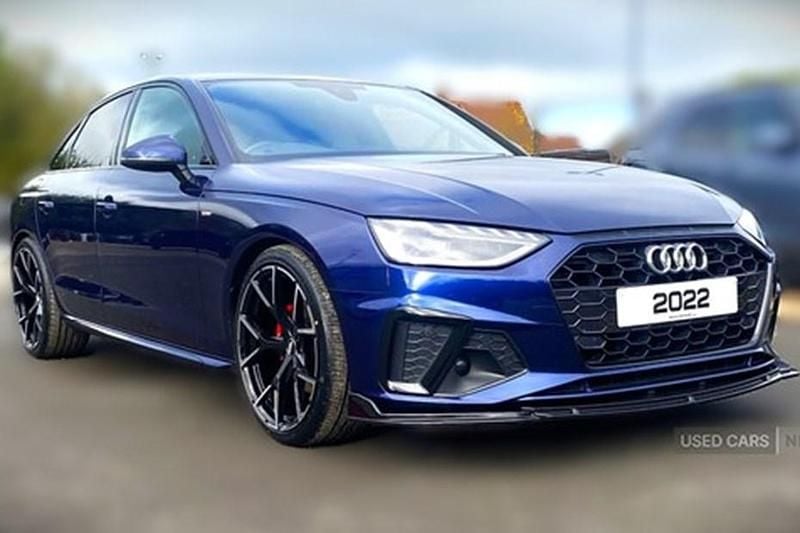 Blue Used 2022 Audi A4 S-Line Sedan | £23,440 (Fair price) - Image 1/1