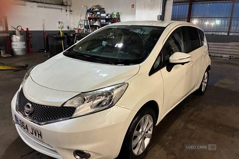 Used Nissan Note S 98 HP (72 kW) 2014 White Hatchback