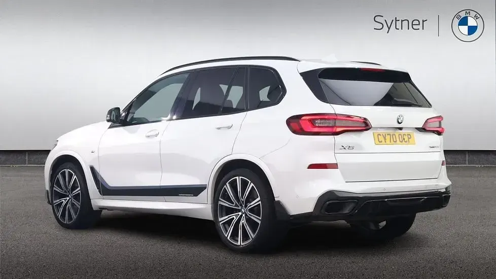 Used BMW X5 M Sport 261 HP (191 kW) 2020 White SUV