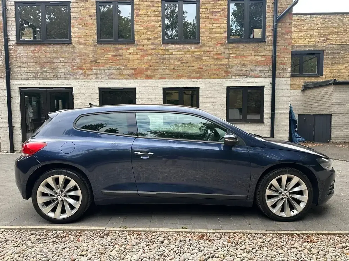 Used VW Scirocco GT 177 HP (130 kW) 2014 Blue Coupe