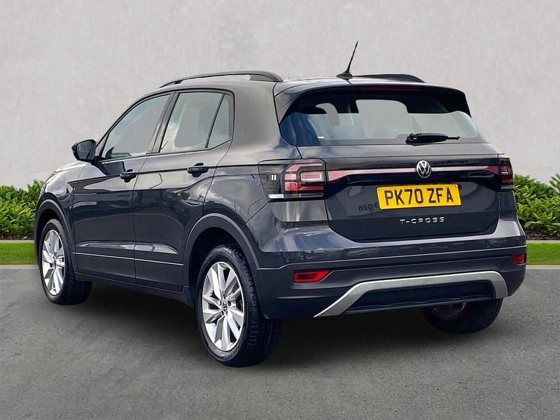 Used VW T-Cross SE 115 HP (84 kW) 2020 Grey SUV