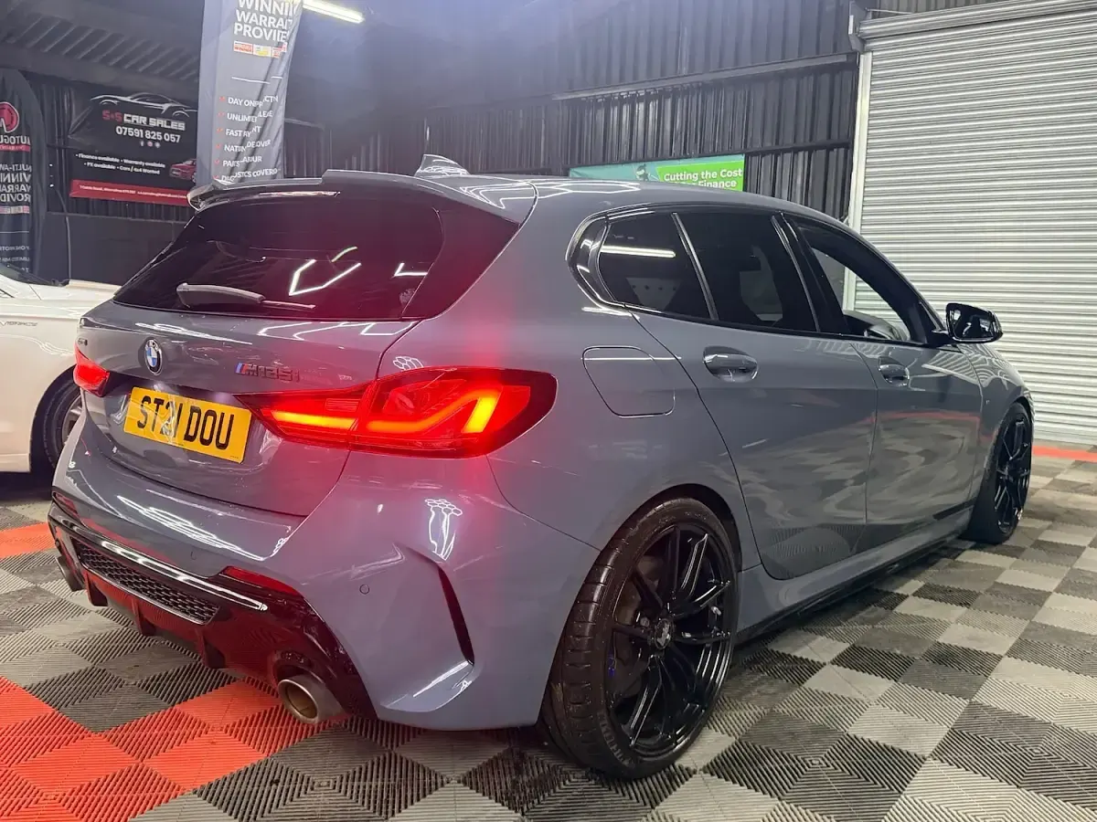 Used BMW M135 Comfort Edition 301 HP (221 kW) 2021 Grey Hatchback