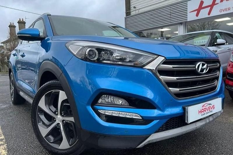 Used Hyundai Tucson Edition 180 HP (132 kW) 2017 Blue SUV