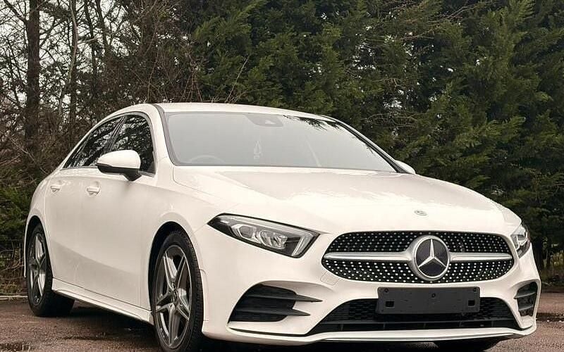 Used Mercedes A200 AMG line 150 HP (110 kW) 2020 White Sedan