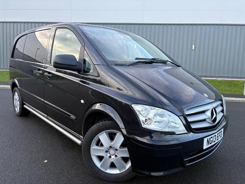 Black Used 2013 Mercedes Vito Van | £9,000 (Expensive) - Image 1/4