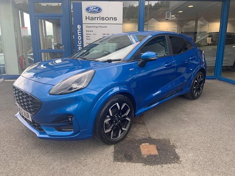 Used Ford Puma ST-Line X 125 HP (91 kW) 2022 Blue Hatchback