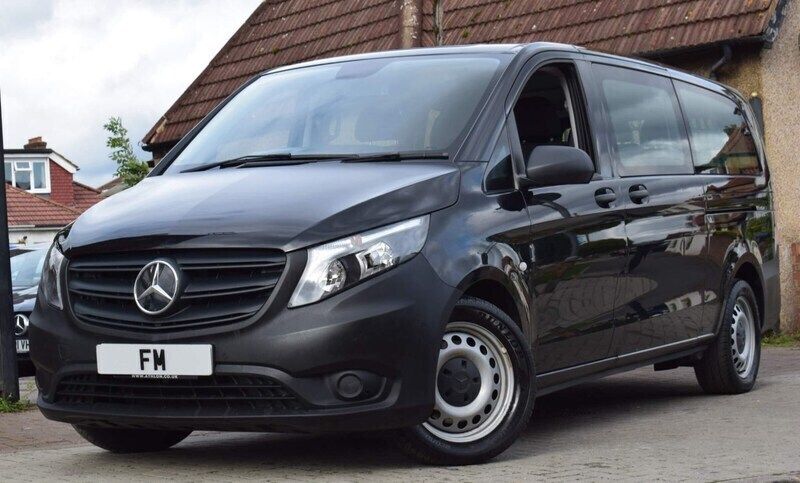 Black Used 2022 Mercedes Vito MPV | £30,750 (Fair price) - Image 1/3