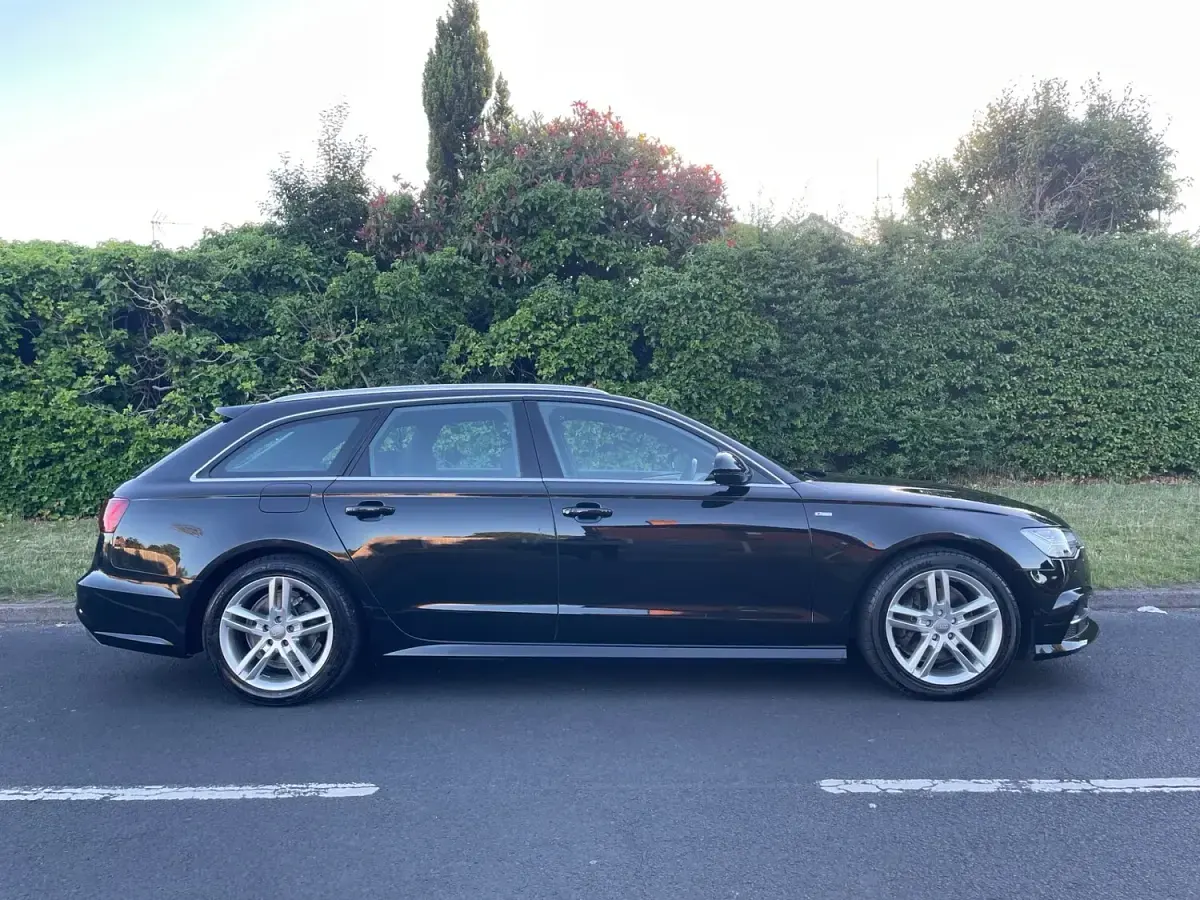 Used Audi A6 S-Line 190 HP (139 kW) 2017 Black Estate