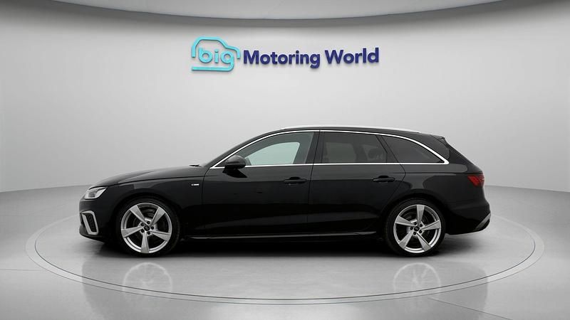 Used Audi A4 S-Line 161 HP (118 kW) 2020 Black Estate
