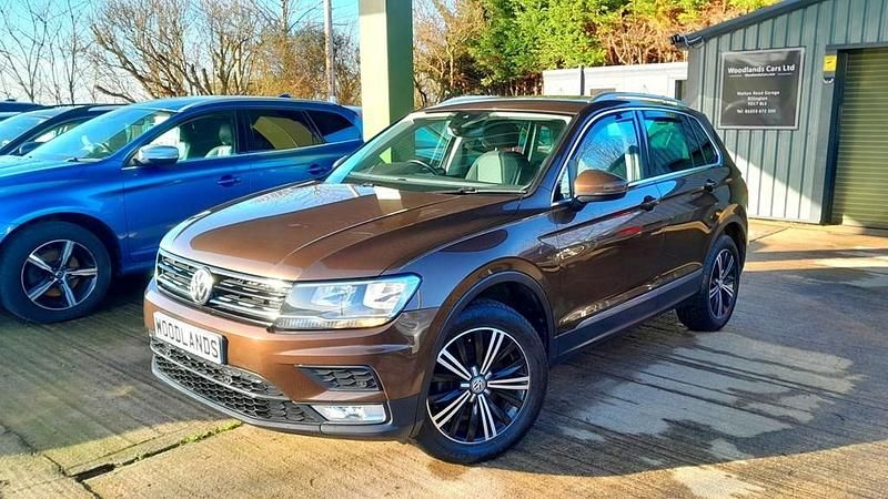 Used VW Tiguan SE 150 HP (110 kW) 2016 Brown SUV