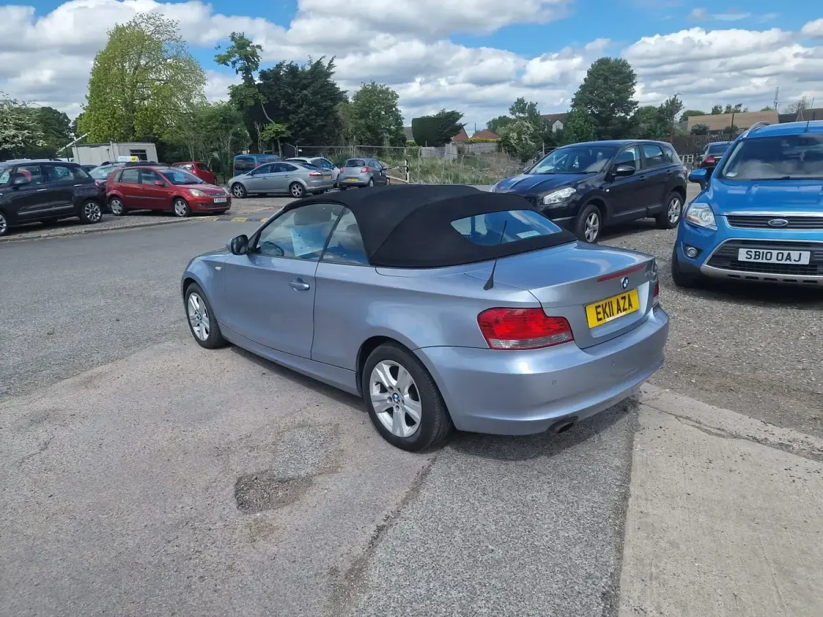 Used BMW 118 Cabriolet 2011 Blue Cabriolet
