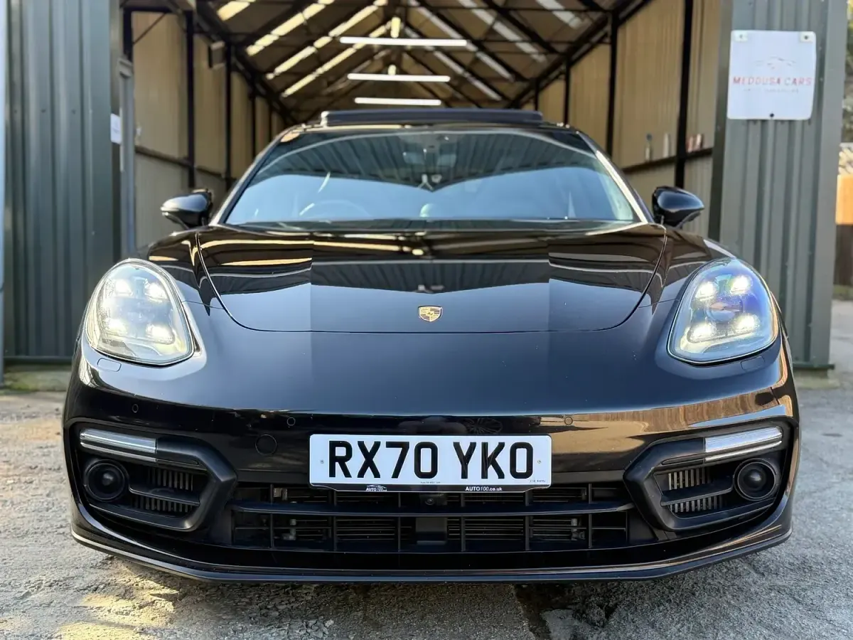 Used Porsche Panamera Turbo 2020 Black Hatchback
