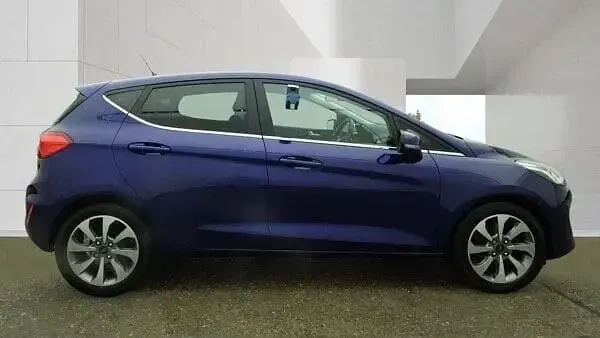 Used Ford Fiesta Titanium 2018 Blue Hatchback