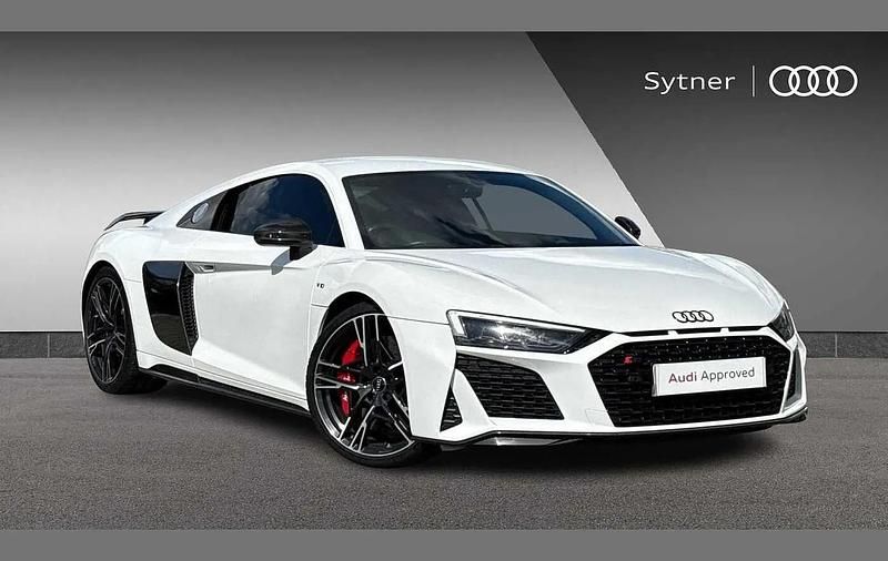 White Used 2021 Audi R8 Coupé Advanced Coupe | £107,500 (A bit pricey) - Image 1/4
