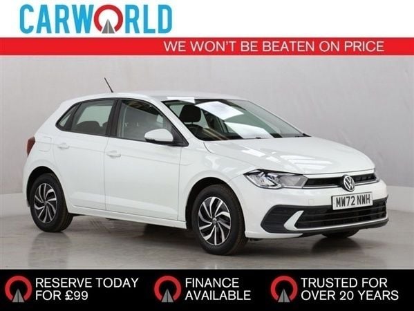 White Used 2022 VW Polo S Hatchback | £17,988 (A bit pricey) - Image 1/1