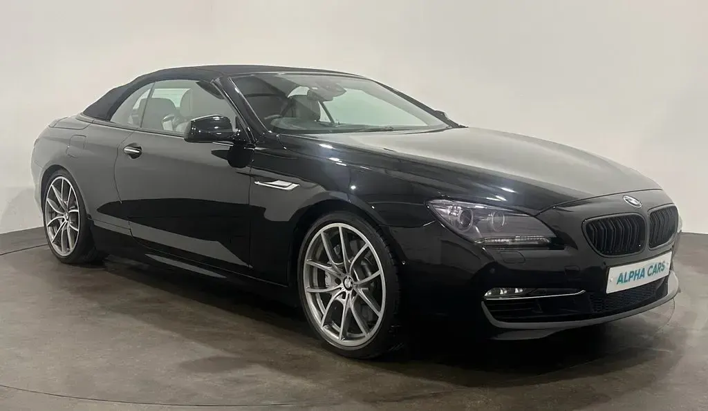 Used BMW 650 Cabriolet Comfort Edition 407 HP (299 kW) 2012 Black Cabriolet