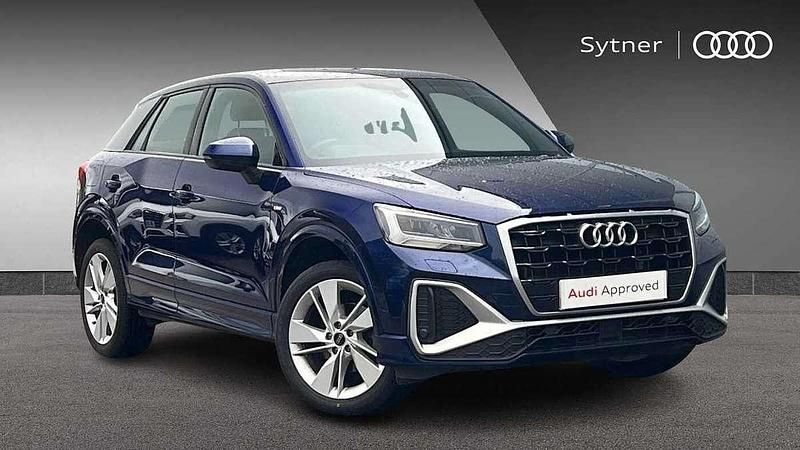 Blue Used 2022 Audi Q2 S-Line SUV | £19,750 (Fair price) - Image 1/4