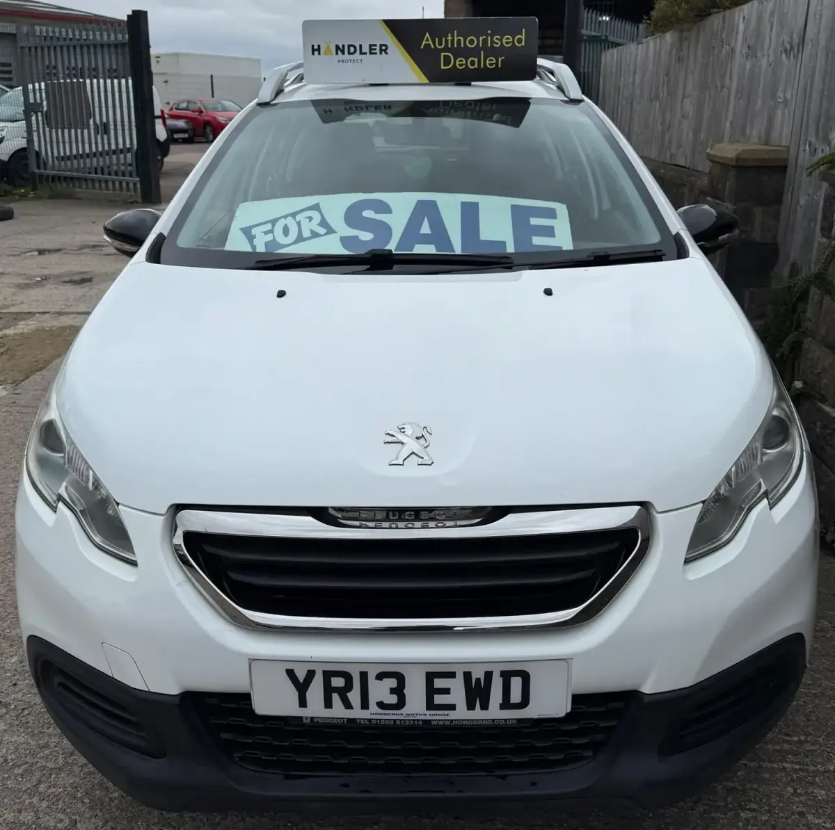 Second-hand Peugeot 2008 Access 82 CP (60 kW) 2013 Alb SUV